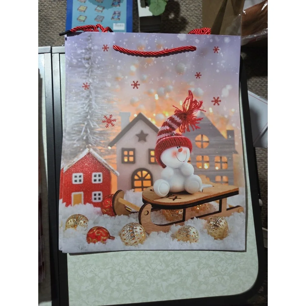 12pk Christmas Bags‎ Mixed Designs
